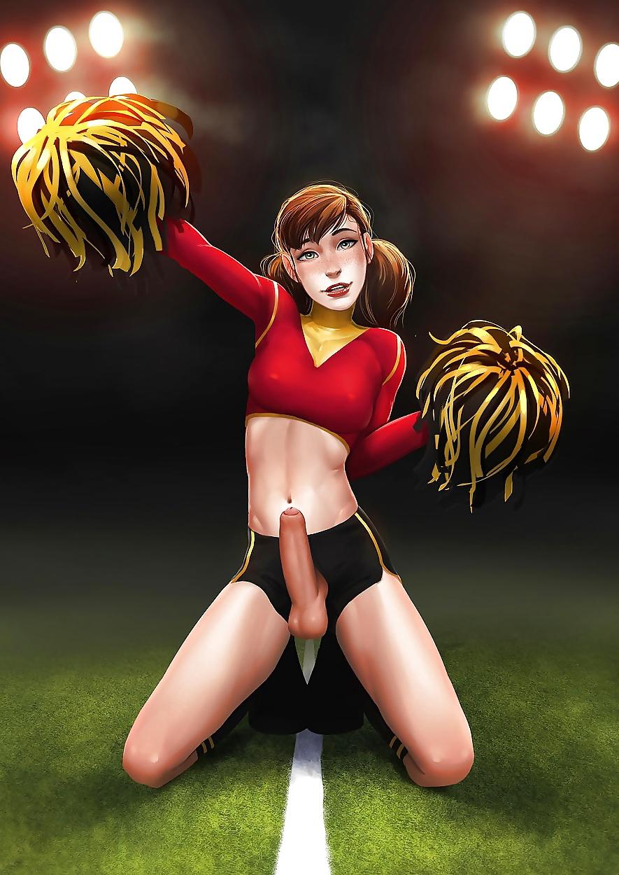 10P Sexy shemales-futanari solo cartoons 9