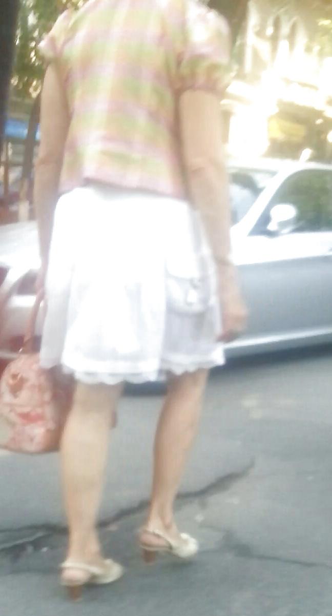 21P Spy old + young sexy skirt romanian