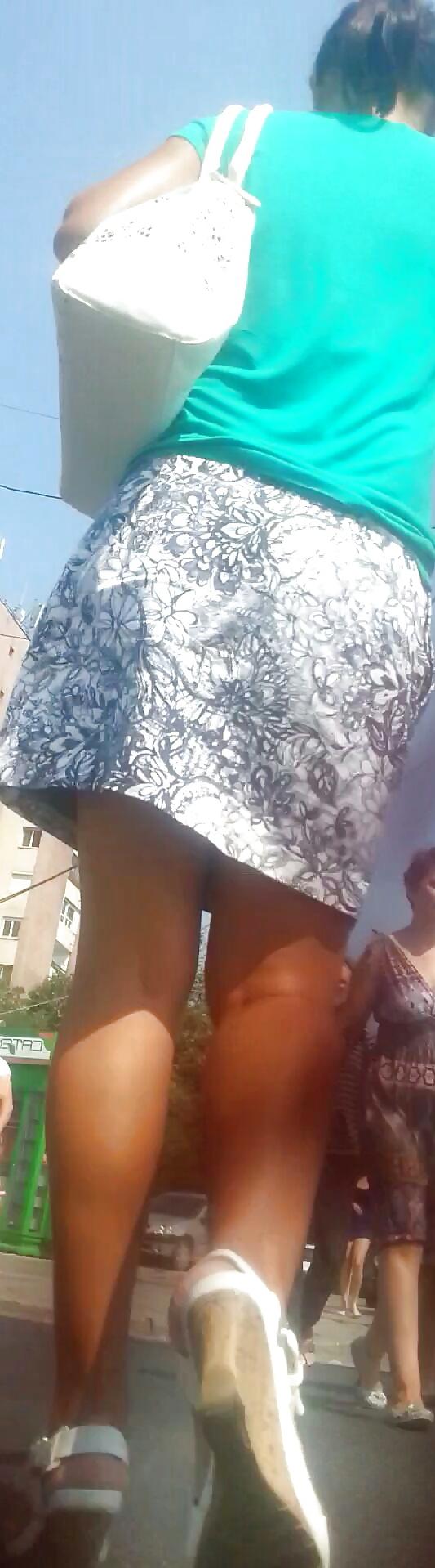 21P Spy old + young sexy skirt romanian