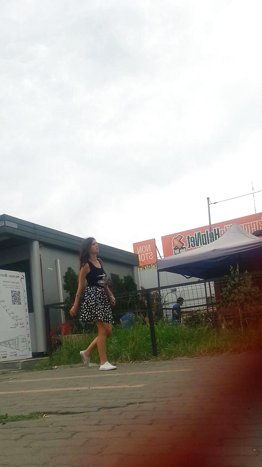 21P Spy old + young sexy skirt romanian