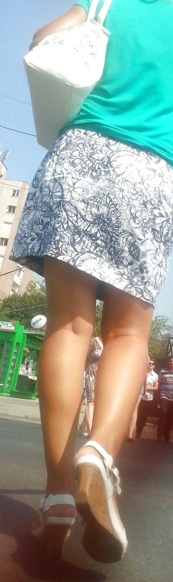 21P Spy old + young sexy skirt romanian