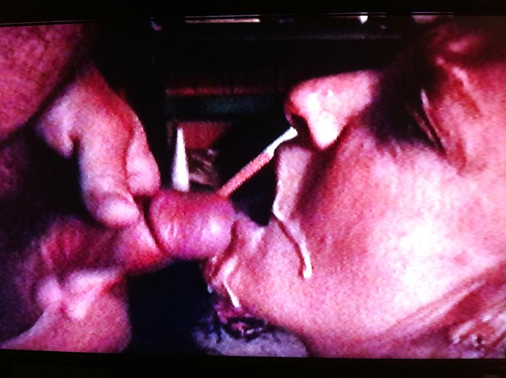 8P Ex-Wife sucking my cock and taking a facial