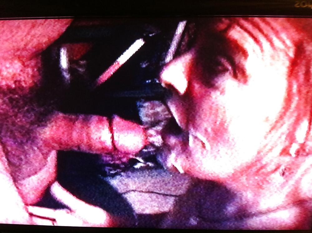 8P Ex-Wife sucking my cock and taking a facial