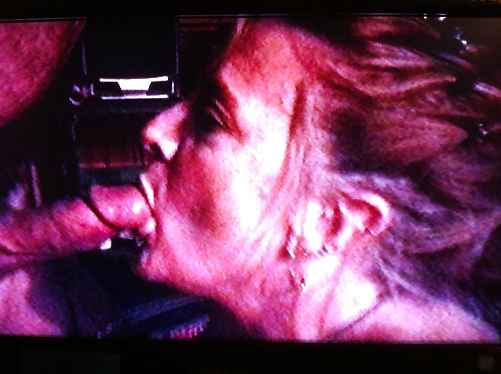 8P Ex-Wife sucking my cock and taking a facial