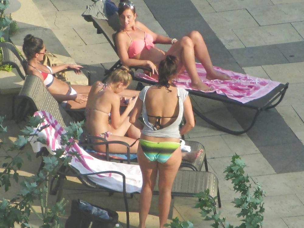 25P BFF's hangin by the Pool - Toronto , Ontario Canada