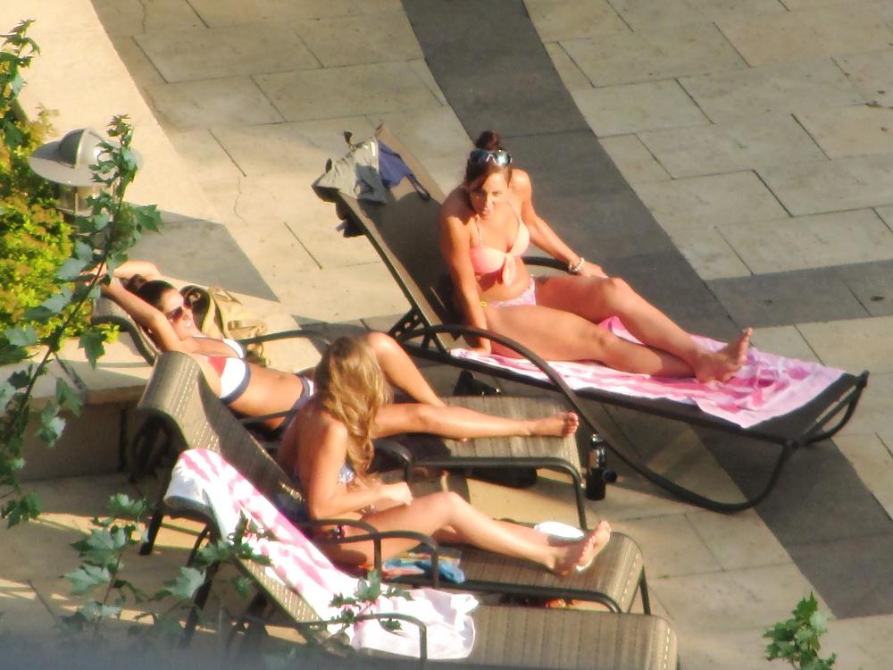 25P BFF's hangin by the Pool - Toronto , Ontario Canada