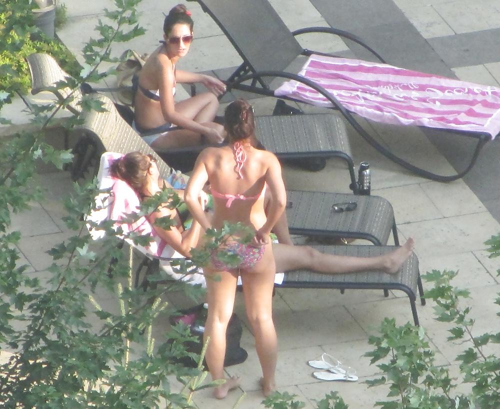 25P BFF's hangin by the Pool - Toronto , Ontario Canada