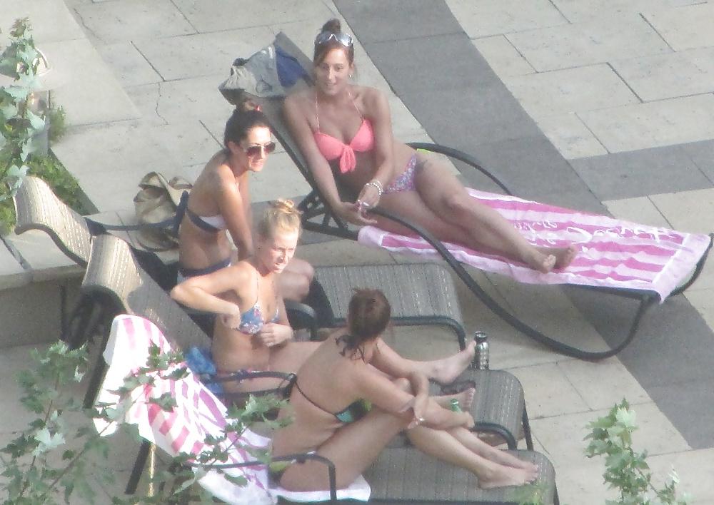 25P BFF's hangin by the Pool - Toronto , Ontario Canada