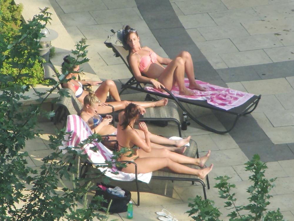 25P BFF's hangin by the Pool - Toronto , Ontario Canada
