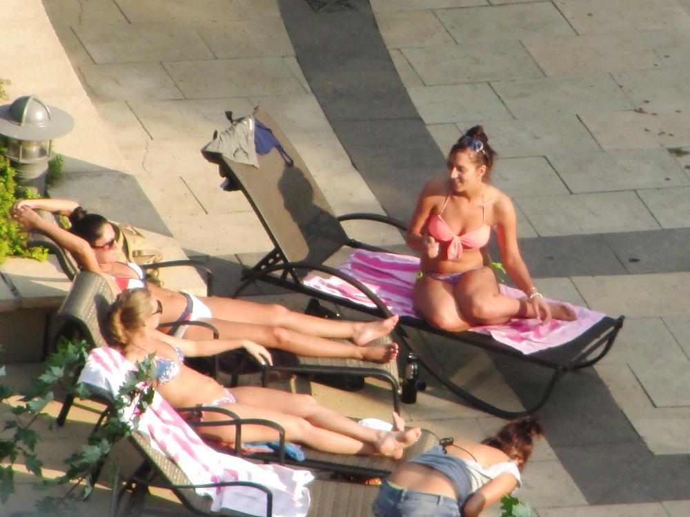 25P BFF's hangin by the Pool - Toronto , Ontario Canada