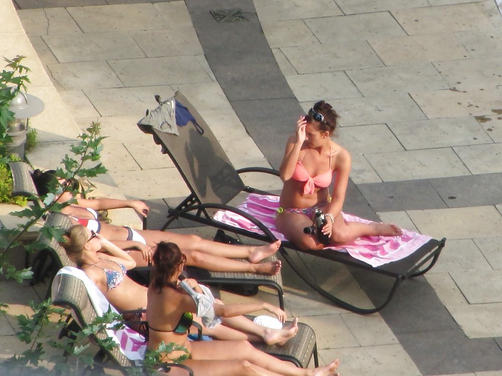 25P BFF's hangin by the Pool - Toronto , Ontario Canada