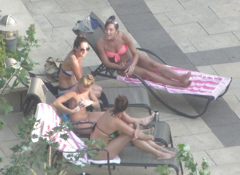 25P BFF's hangin by the Pool - Toronto , Ontario Canada