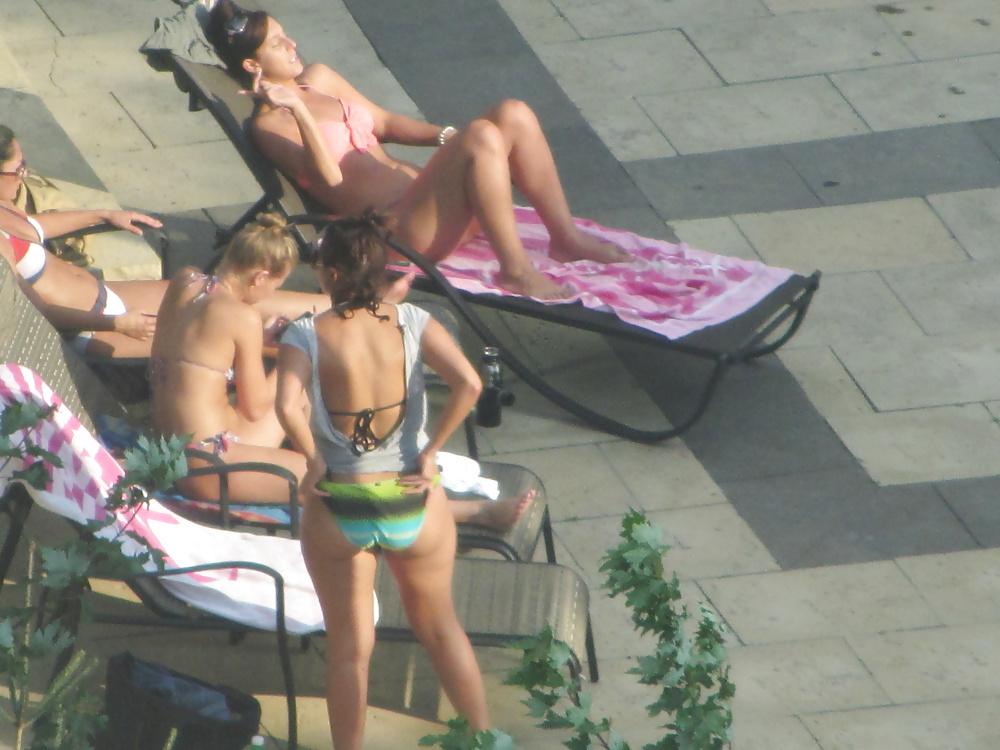 25P BFF's hangin by the Pool - Toronto , Ontario Canada