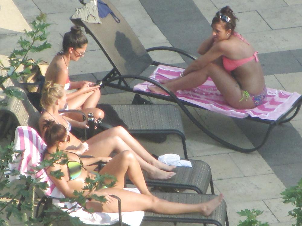 25P BFF's hangin by the Pool - Toronto , Ontario Canada
