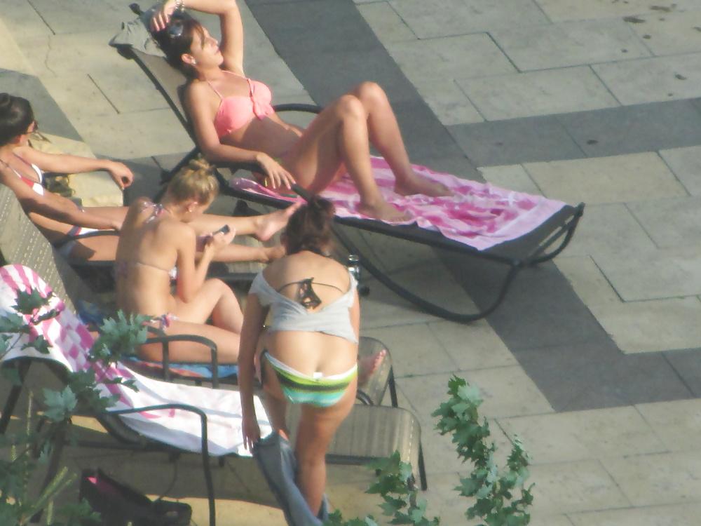 25P BFF's hangin by the Pool - Toronto , Ontario Canada