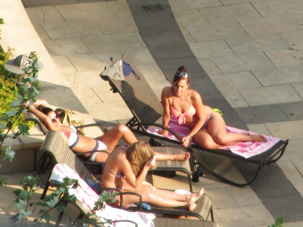 25P BFF's hangin by the Pool - Toronto , Ontario Canada