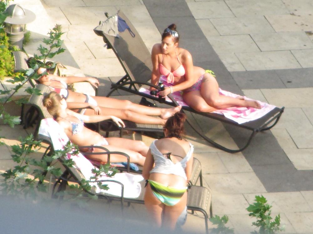25P BFF's hangin by the Pool - Toronto , Ontario Canada