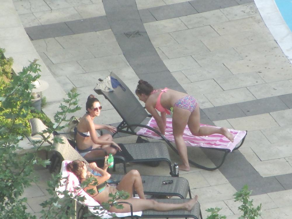 25P BFF's hangin by the Pool - Toronto , Ontario Canada
