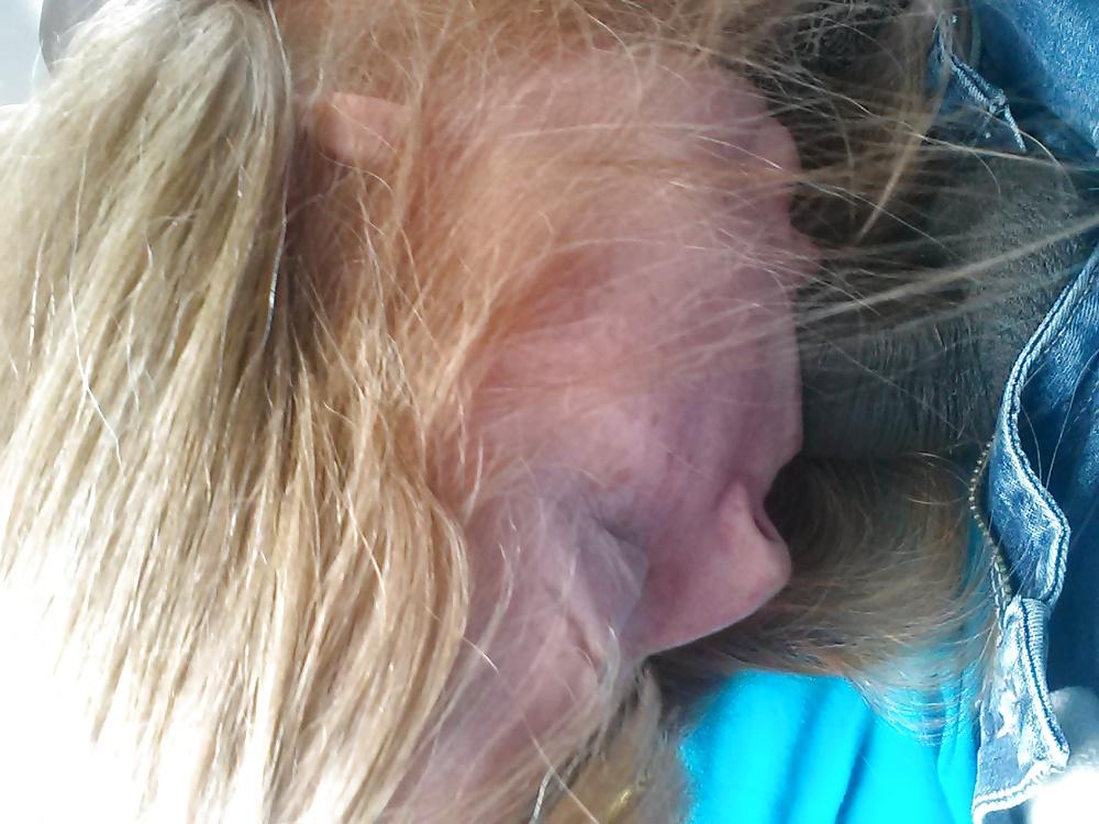 16P Married Redhead with Freckles car suck