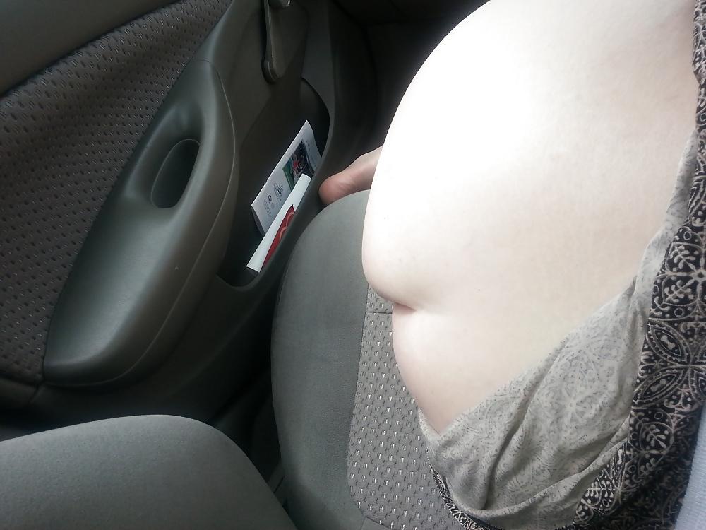 16P Married Redhead with Freckles car suck