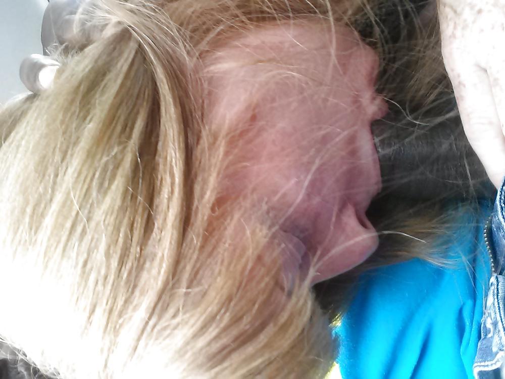 16P Married Redhead with Freckles car suck