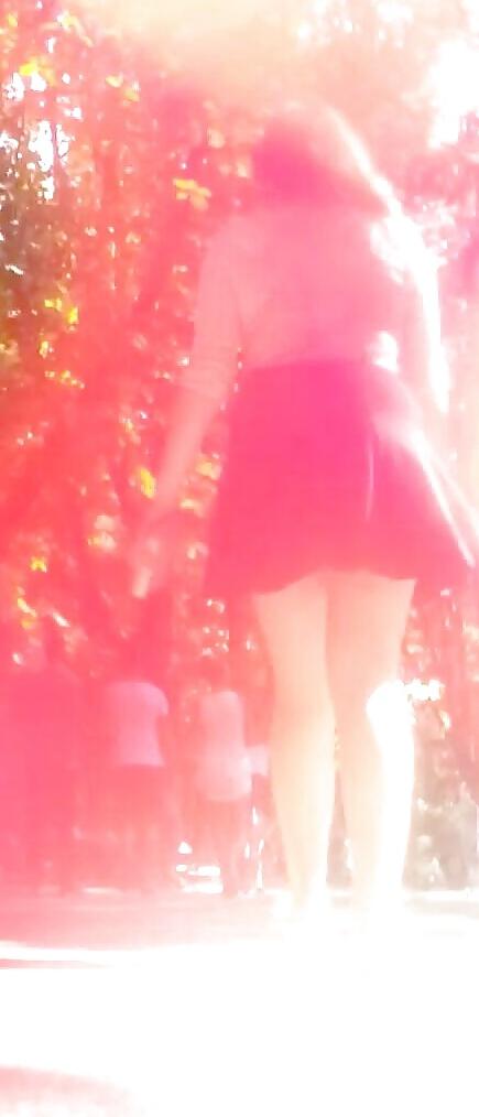 25P Spy sexy skirt and feet romanian