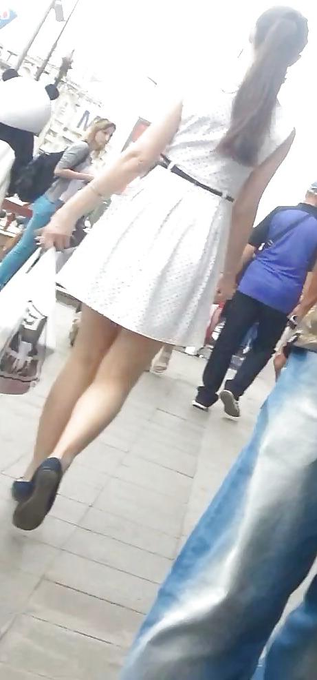 25P Spy sexy skirt and feet romanian
