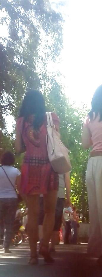 25P Spy sexy skirt and feet romanian