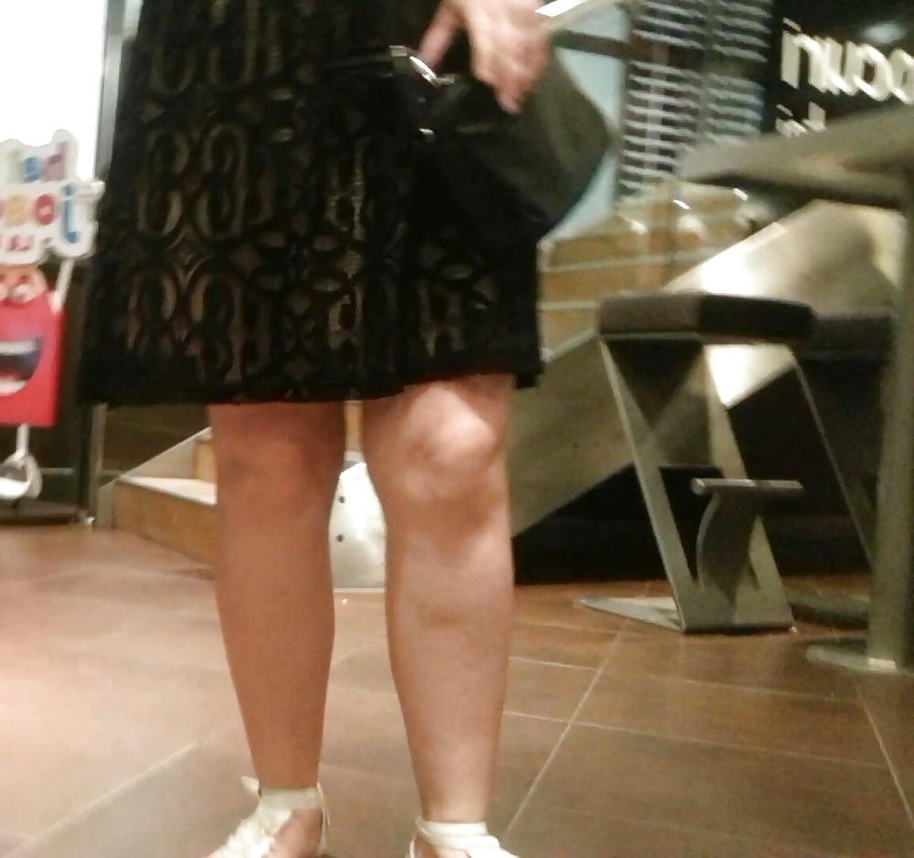25P Spy sexy skirt and feet romanian