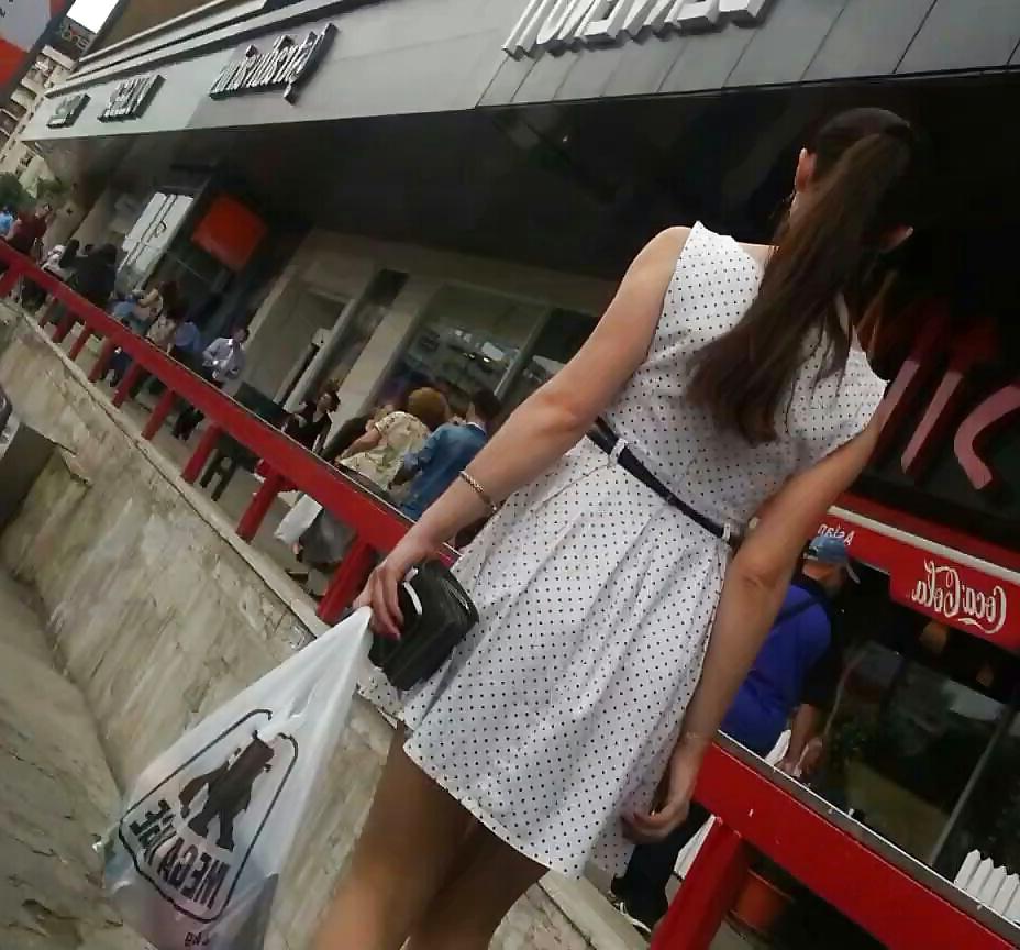 25P Spy sexy skirt and feet romanian