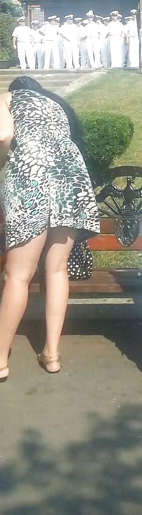 19P Spy sexy teens skirt romanian