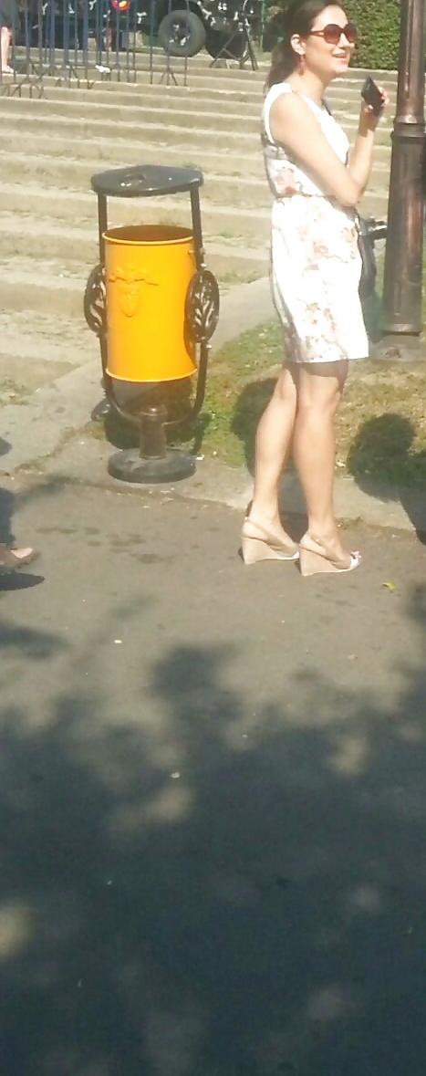 19P Spy sexy teens skirt romanian