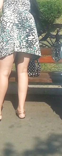 19P Spy sexy teens skirt romanian