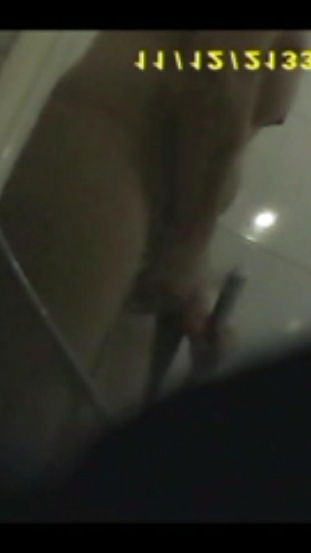 7P Stepsister in law spy shower