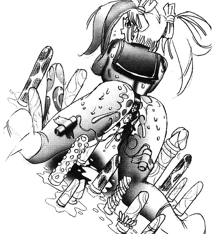 25P 0163 -(Paper Tiger)- Cartoon Big Toys Extreme Sketchbook!-
