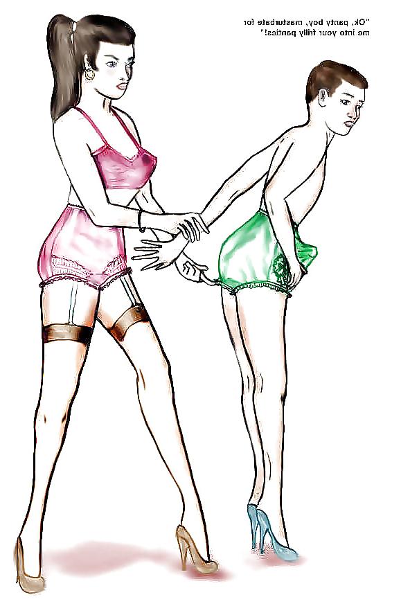 24P Sissy toons 