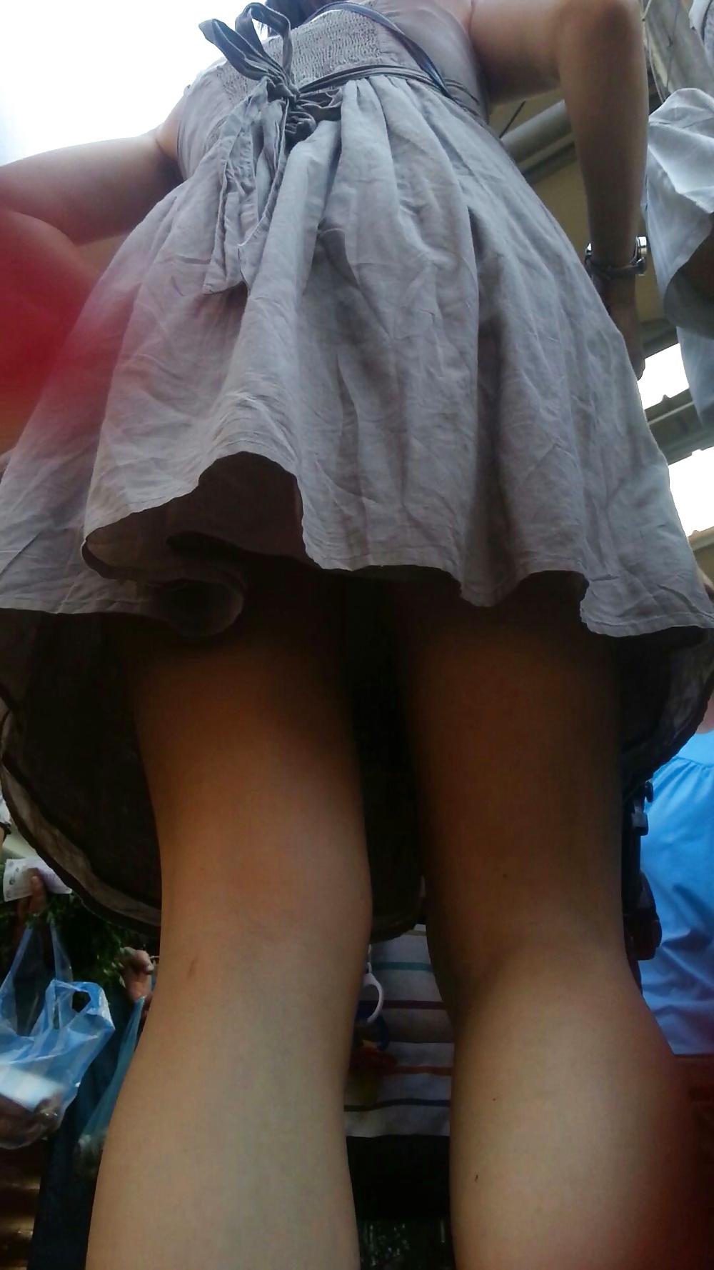 16P Spy sexy teens upskirt romanian