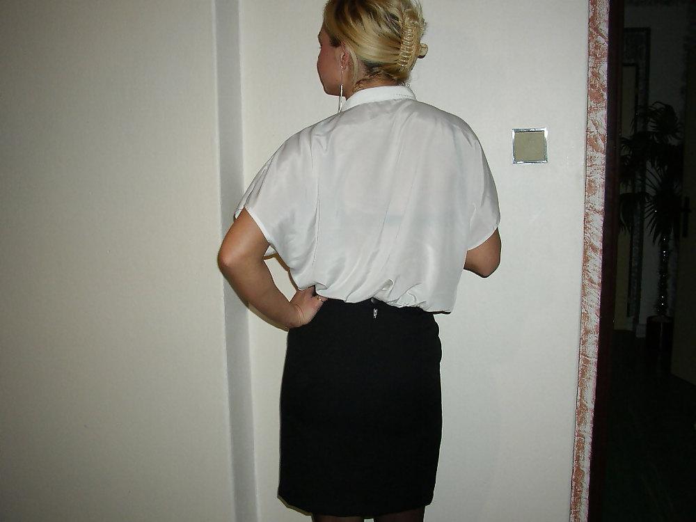 5P My girl's best friend (20y) dressed as teacher REAL PICTURES
