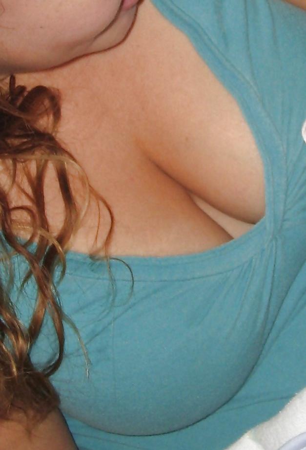 6P Down her shirt Teen Downblouse