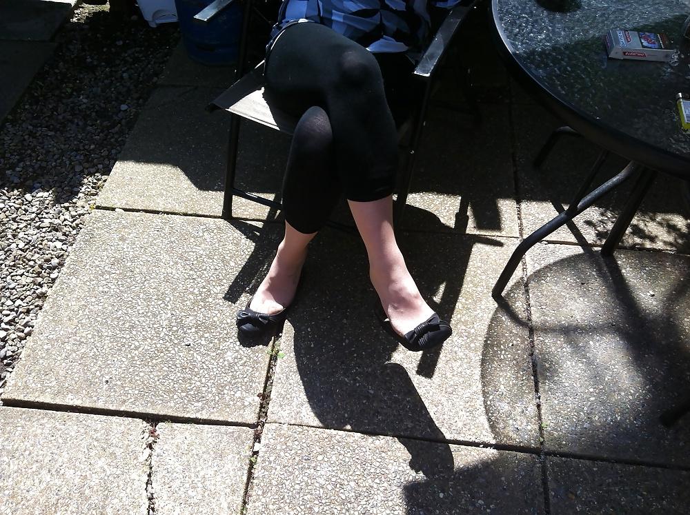 5P Shiny tights and flats 18.05.14 