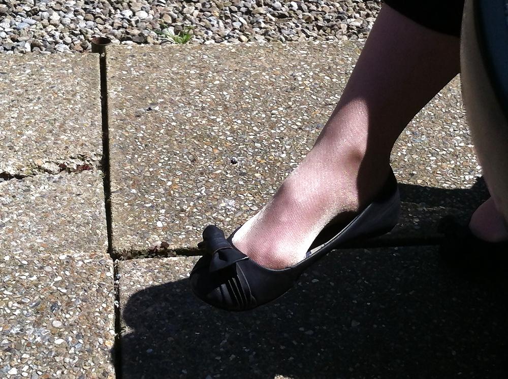 5P Shiny tights and flats 18.05.14 