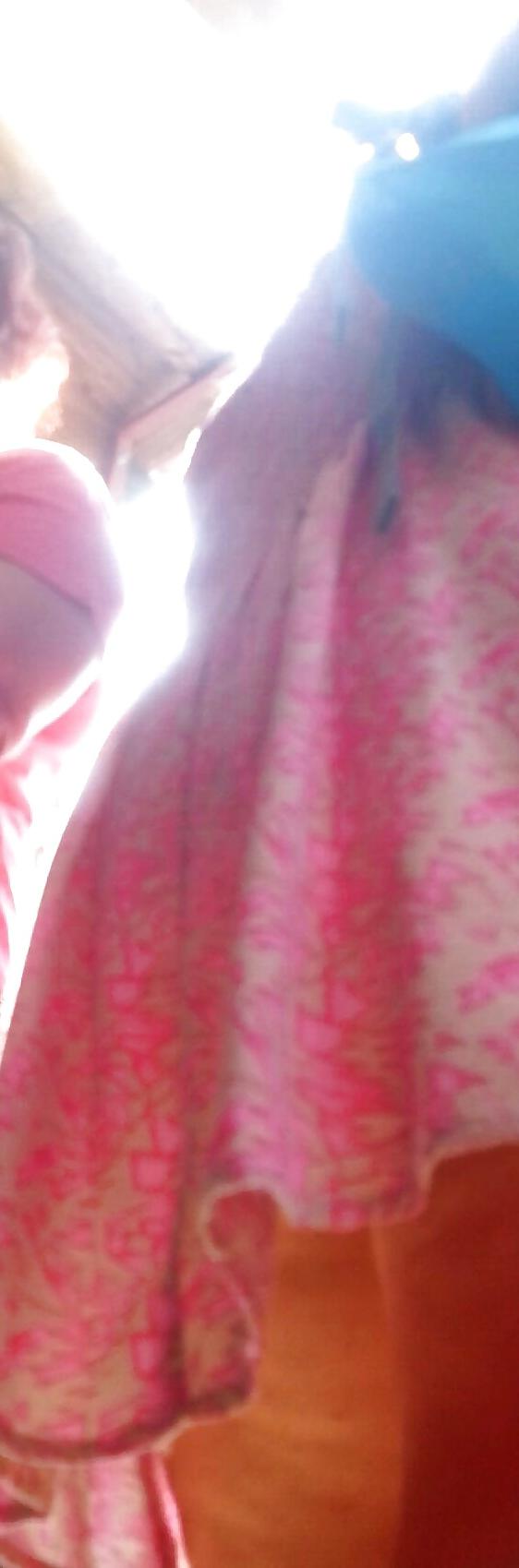 13P Spy sexy mature skirt romanian