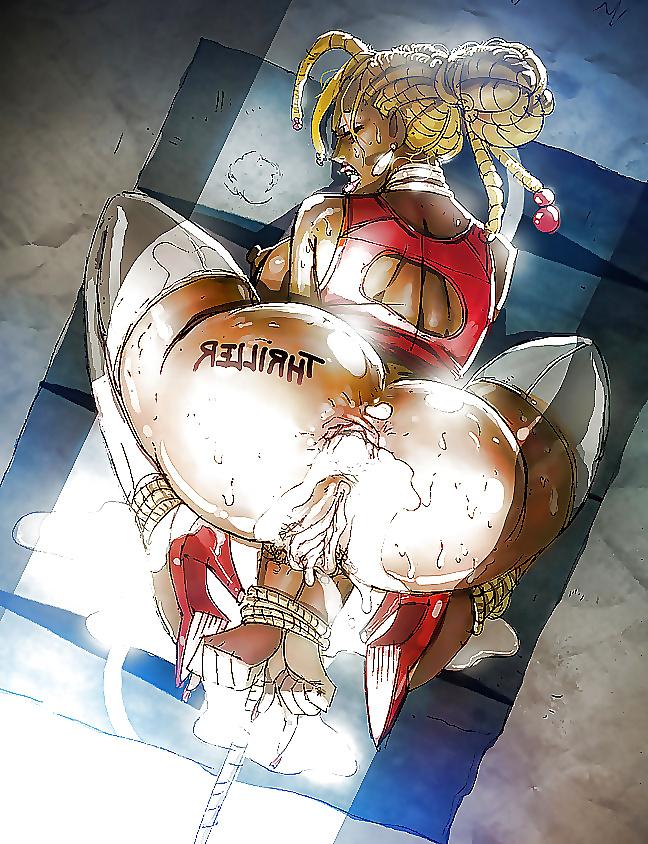 25P Extreme big Dildo Cartoon Fist 5