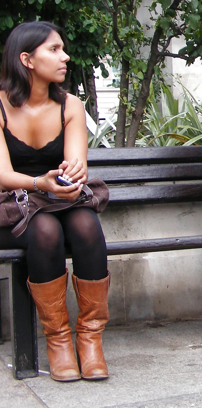 5P Indian street voyeur