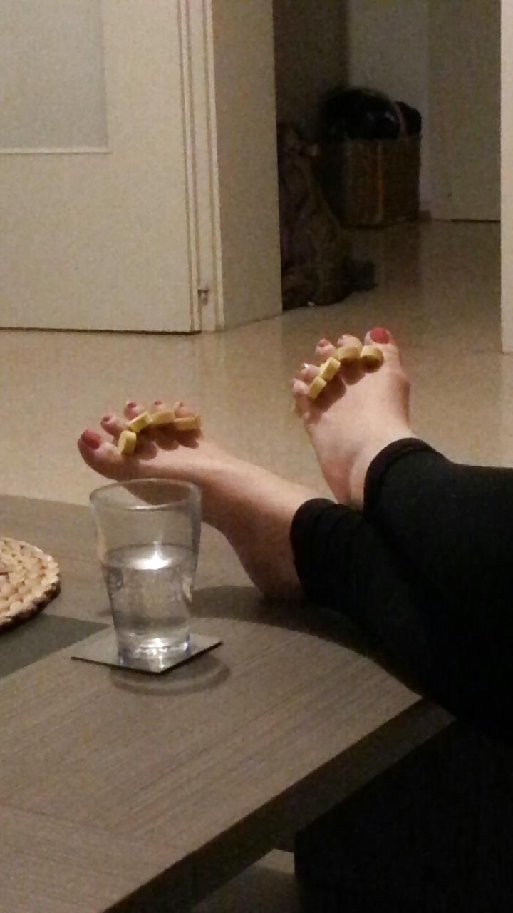 10P French lover wife new color toes feet