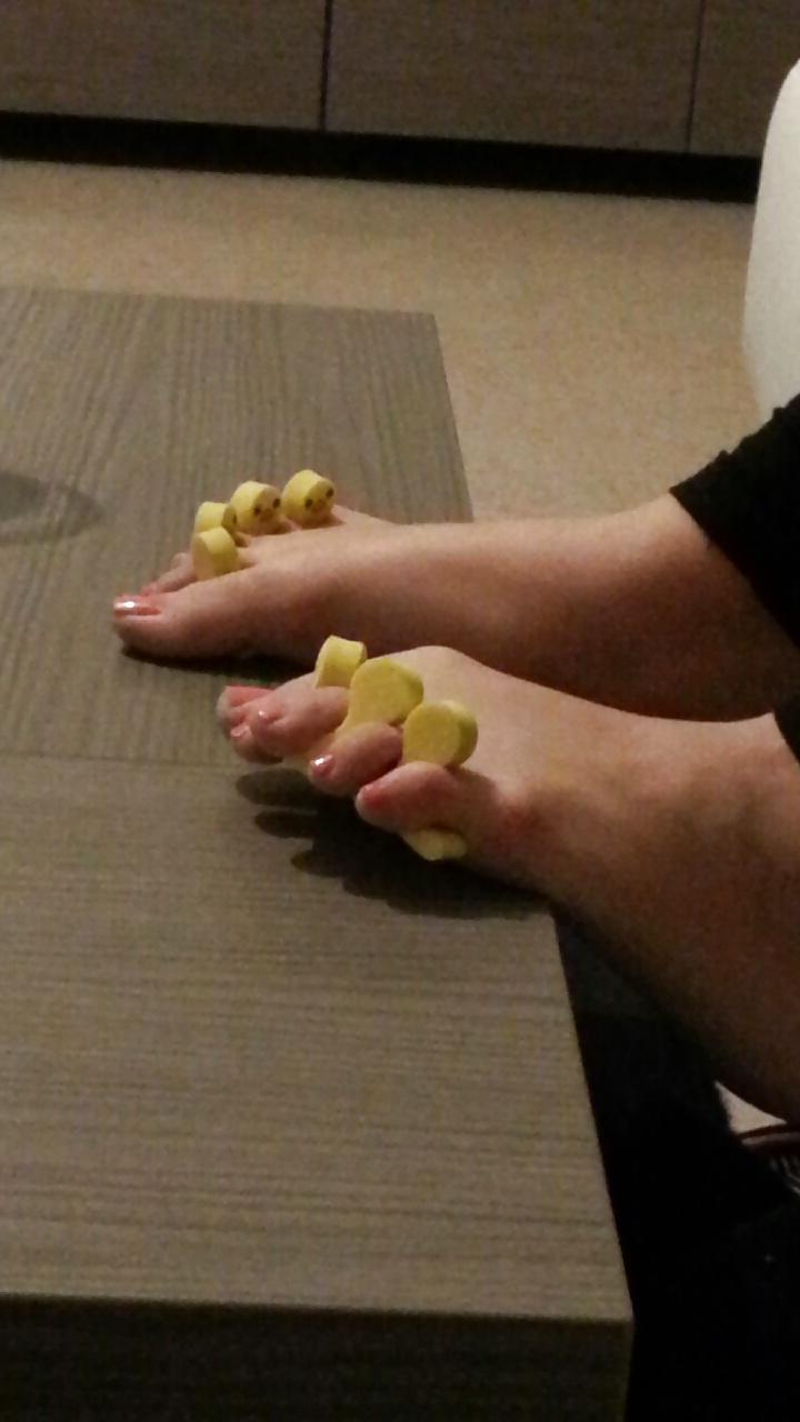 10P French lover wife new color toes feet