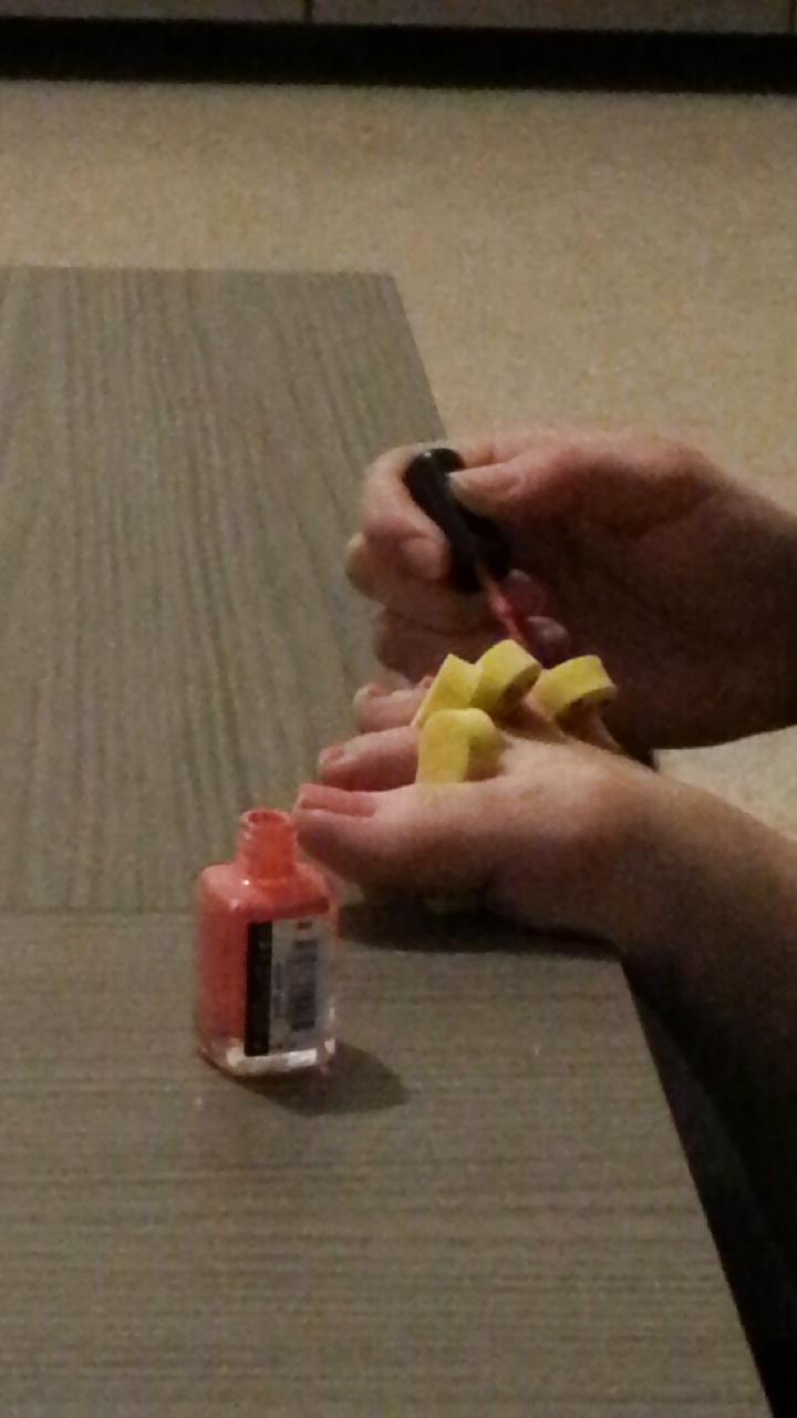 10P French lover wife new color toes feet