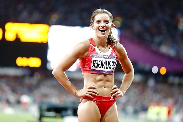25P Ellen Sprunger - Sexy Athletic from Switzerland with Sixpack