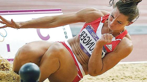25P Ellen Sprunger - Sexy Athletic from Switzerland with Sixpack