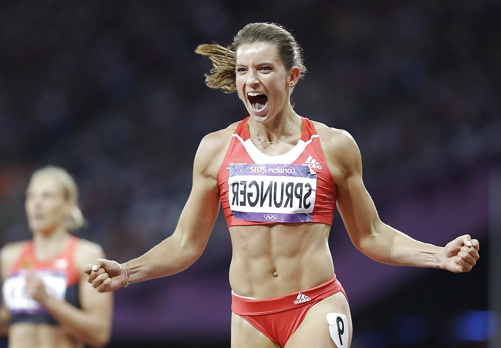 25P Ellen Sprunger - Sexy Athletic from Switzerland with Sixpack